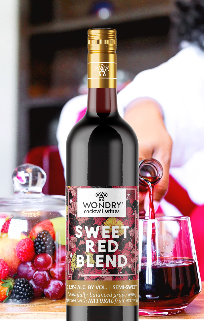 Sweet red blend wine deals